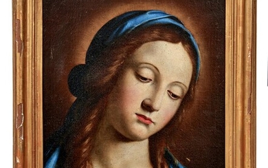 Salvi, Giovanni Battista (gen. Il Sassoferrato) - Kreis des: Bildnis der Jungfrau Maria