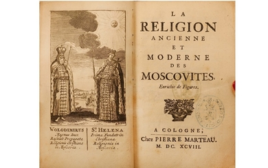 [Schleusing (Georg Adam)] La Religion ancienne et moderne des Moscovites