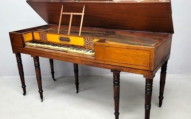 Sheraton style signed (Wels Bland Weller, Piano Forte Makers 23 Oxford Street , London ) 1793