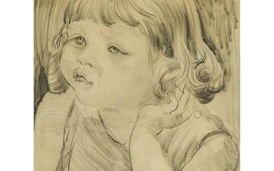 Sir Jacob Epstein (1880-1959), DRAWING FOR JACKIE, sight 22