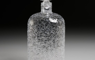Stevens & Williams modernist glass decanter