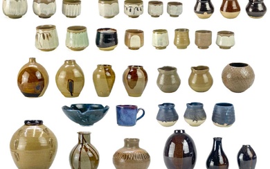 Studio Pottery Ceramics Mostly with the same studio stamp