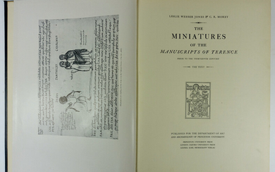 TERENTIUS -- JONES, L.W. & C.R. MOREY. The miniatures of...