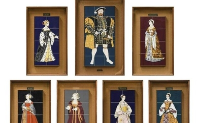 The Henry VIII collection of ceramic panels by H&R Johnson