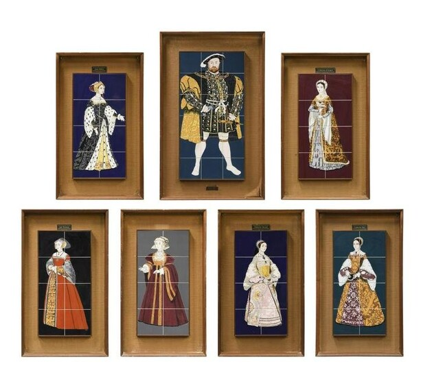 The Henry VIII collection of ceramic panels by H&R Johnson