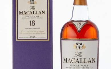 The Macallan 18 Year Old 43.0 abv 1987 (1 BT70)