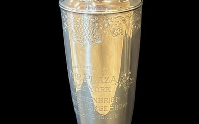 Theodore B. Starr Sterling Silver Trophy Cup Presented by the Plaza New York The Greenbrier Country