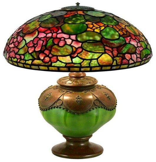 Tiffany Studios "Nasturtium" Table Lamp