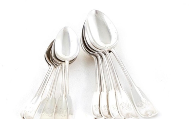 Tiffany & Co Palm pattern silver spoons (12pcs)