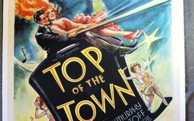 Top Of The Town (1937) US One Sheet Movie Poster LB