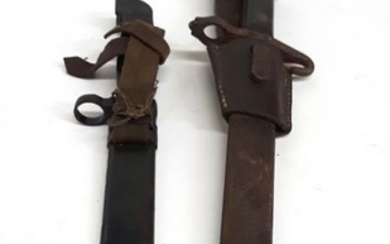 Two Antique Military Knives Daggers