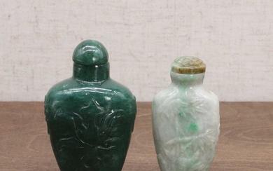 Two Chinese snuff bottles