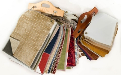 Designer Upholstery and Drapery Fabric Sample Assort