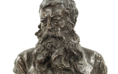 VINCENZO GEMITO (1852-1929). A LATE 19TH CENTURY PATINATED BRONZE...