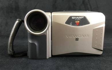 Vintage 8mm Video Camera Sharp VLA40 LCD
