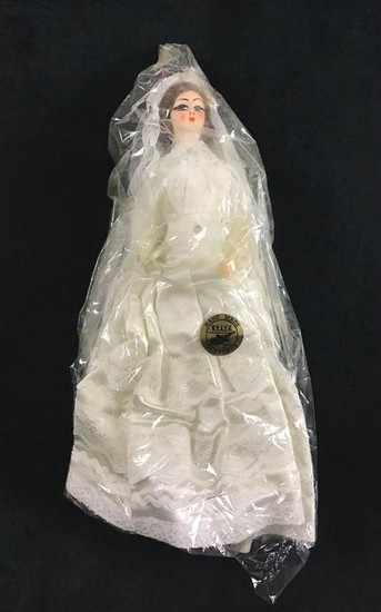 Vintage Bridal Doll VELT Handmade Cypress