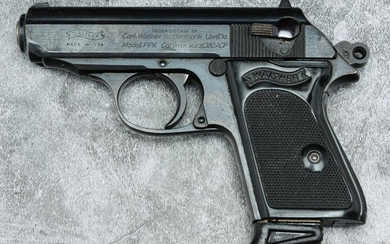 *WALTHER MODEL PPK 9MM SEMI-AUTOMATIC PISTOL.