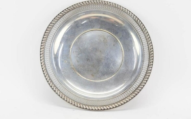 Webster Sterling Silver Circular Tray