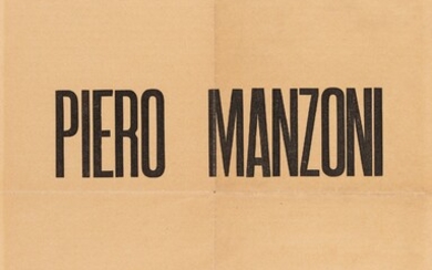 (rif.) (Piero Manzoni ), Piero Manzoni