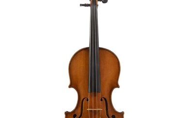 An Italian Violin, Possibly by Ettore Siega Labeled: ETTORE...