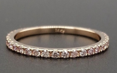 0.35ct Natural Fancy Mix Pink Diamonds - 14 kt. Pink gold - Ring - ***No Reserve Price***