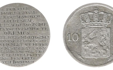 10 Cent Utrecht - the polished obverse inscribed with a...