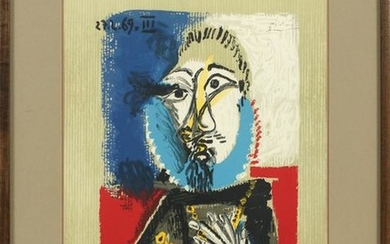 AFTER PABLO PICASSO (SPANISH, 1881-1973), COLOR LITHOGR