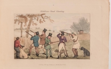 Alken, Henry (1785-1851) Comparative Field Sports, Shooting, in Middlesex and Elsewhere.