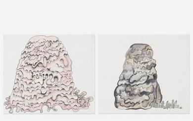 Justin Lieberman, Untitled and The Blob (two works)