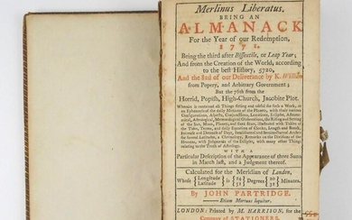 1771 London Almanac