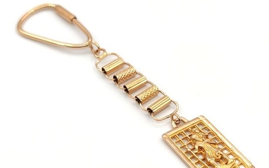 18 kt. Yellow gold - Pendant - Key holder