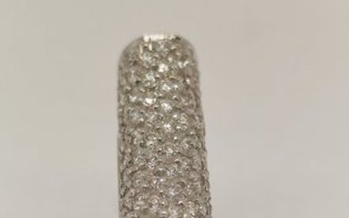19,2 kt. White gold - Ring - 1.20 ct Diamond
