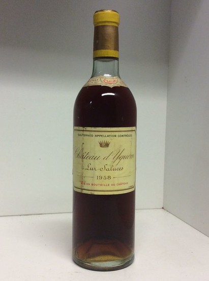 1958 Château d'Yquem - Sauternes 1er Cru Supérieur - 1 Bottle (0.75L)