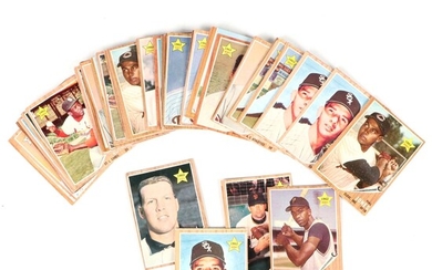 1962 Topps Rookie Baseball Cards with Ken Hubbs and Others