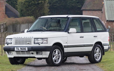 2001 Range Rover 4x4 Estate, Registration no. TIL 9686 (RoI) Chassis no. SALLPAMJ31A460848