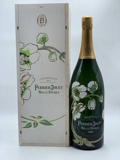 2007 Perrier Jouet "Belle Époque" - Champagne Brut - 1 Double Magnum/Jeroboam (3.0L)