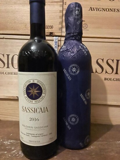 2016 Tenuta San Guido Sassicaia - Bolgheri - 2 Bottle (0.75L)