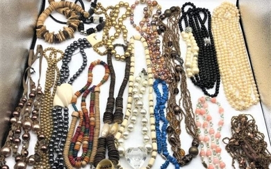 [29] Assorted Costume Jewelry Necklaces - Big Variety