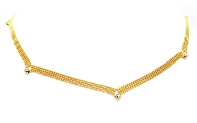 18 kts. Yellow gold - Necklace