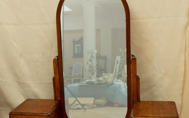 Art Deco Coiffeuse with Large Mirror