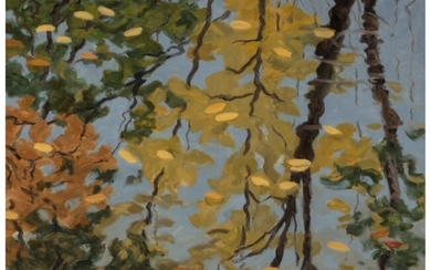 31037: Robert Berlind (1938-2015) Floating Leaves, Octo