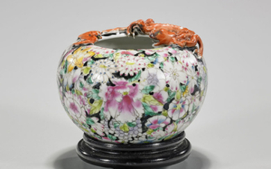 Antique Chinese Enameled Porcelain Jar