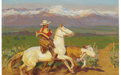 Benito Rebolledo Correa (Chilean, 1881-1964), El Huaso