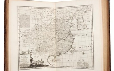* BOWEN, Emmanuel (ca 1693-1767). A Complete System of Geography Being a Description of All the Countries, Islands, Cities, Chief Towns, Harbours... of the Known World. London: William Innys et al, 1744.