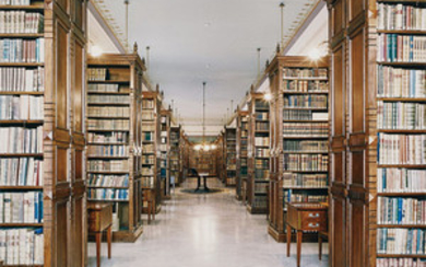 Candida Höfer, Biblioteca de la Real Academia de la Lengua Madrid I