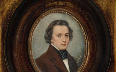 [CHOPIN, Frédéric (1810-1849)] - École de la fin du XIXe siècle, Portrait de Frédéric Chopin