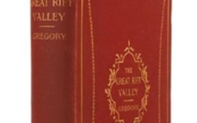 * GREGORY, John Walter (1864-1932). The Great Rift