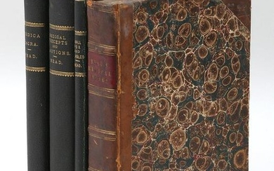 Group of (4) 18th century Medical books