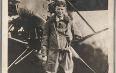 Lindbergh, Charles (1902-1974) Signed Photograph.