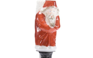 Miniature Figural Santa Claus Lamp